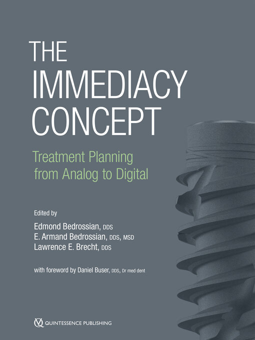 Cover image for The Immediacy Concept